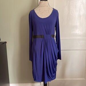 DAISY Fuentes He Said She Said Long Sleeve Sheath Dress - Pansy